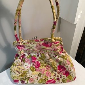 Vera Bradley Shoulder Thanks Bag and Wallet
